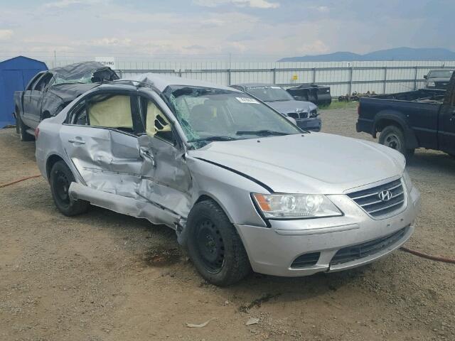 5NPET46C79H497019 - 2009 HYUNDAI SONATA SILVER photo 1