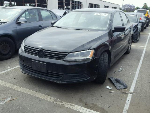 3VW2K7AJ2DM238743 - 2013 VOLKSWAGEN JETTA BASE 黑色 照片 2