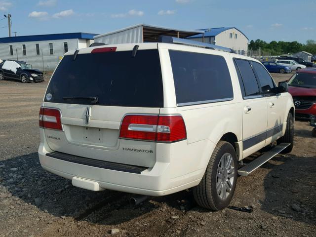 5LMFL28557LJ11142 - 2007 LINCOLN NAVIGATOR 白色 照片 4