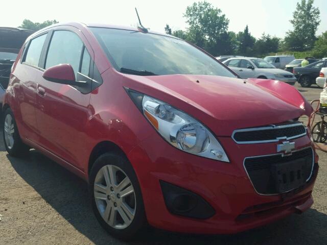 KL8CD6S98DC501456 - 2013 CHEVROLET SPARK 1LT RED photo 1