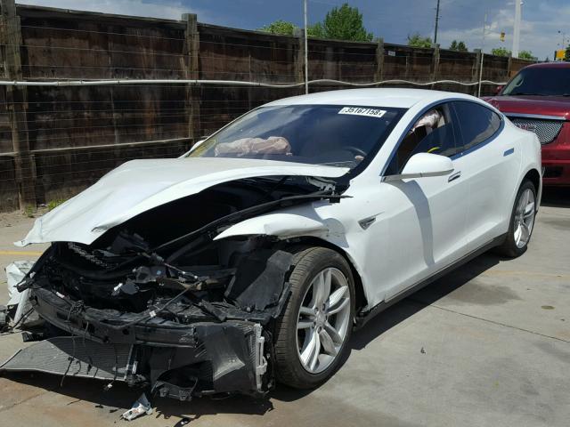 5YJSA1E21GF128233 - 2016 TESLA MODEL S Սպիտակ լուսանկար 2