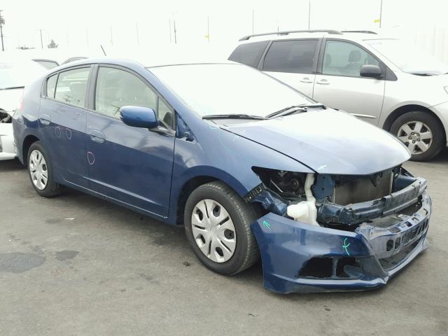 JHMZE2H32DS005521 - 2013 HONDA INSIGHT BLUE photo 1