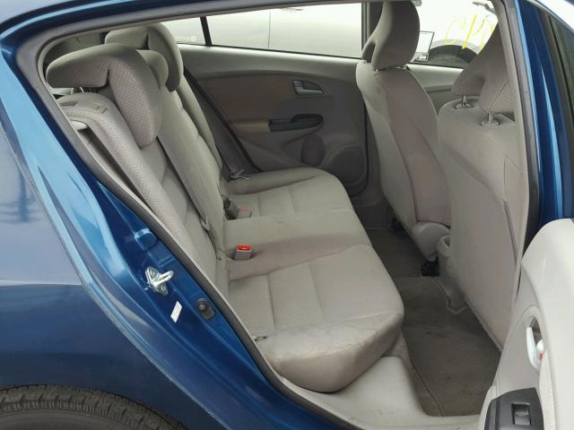 JHMZE2H32DS005521 - 2013 HONDA INSIGHT BLUE photo 6