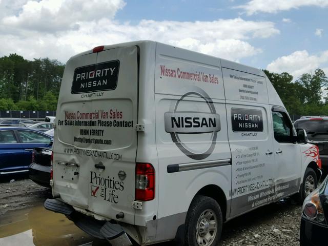 1N6BF0LX2CN114215 - 2012 NISSAN NV 2500 WHITE photo 4