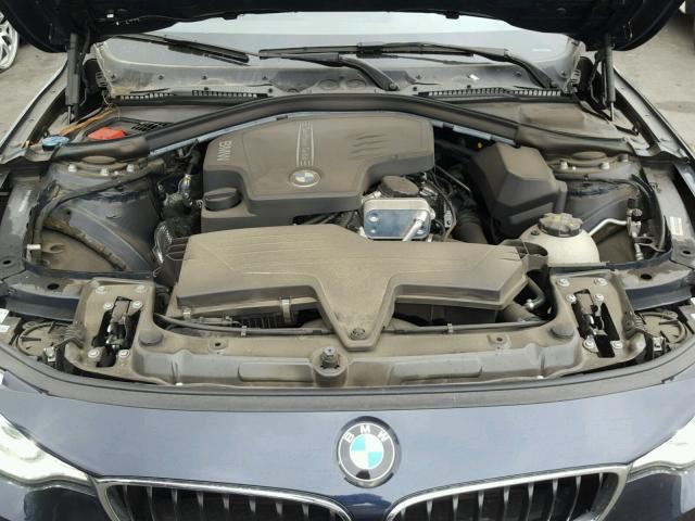 WBA3N7C55GK228506 - 2016 BMW 428 I BLUE photo 7