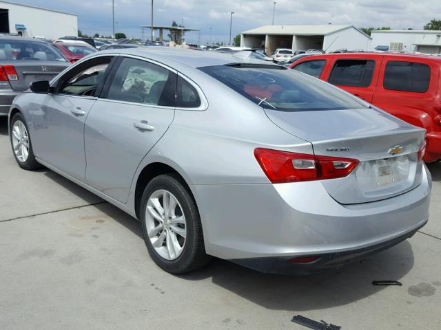 1G1ZE5ST0GF339905 - 2016 CHEVROLET MALIBU LT SILVER photo 3