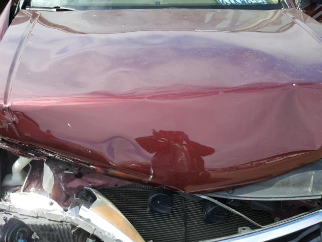 1HGCP36818A076678 - 2008 HONDA ACCORD EXL MAROON photo 7