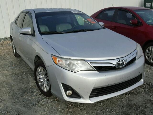 4T1BF1FK5CU157487 - 2012 TOYOTA CAMRY BASE SILVER photo 1