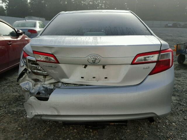 4T1BF1FK5CU157487 - 2012 TOYOTA CAMRY BASE SILVER photo 10