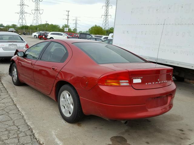 2B3HD46R62H171372 - 2002 DODGE INTREPID S Qırmızı foto 3