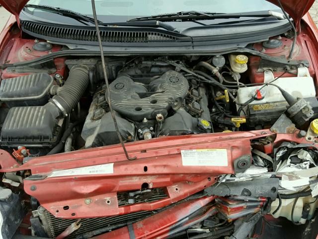 2B3HD46R62H171372 - 2002 DODGE INTREPID S RED photo 7