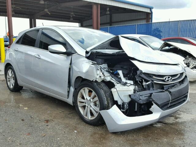 KMHD35LH9EU229618 - 2014 HYUNDAI ELANTRA GT SILVER photo 1