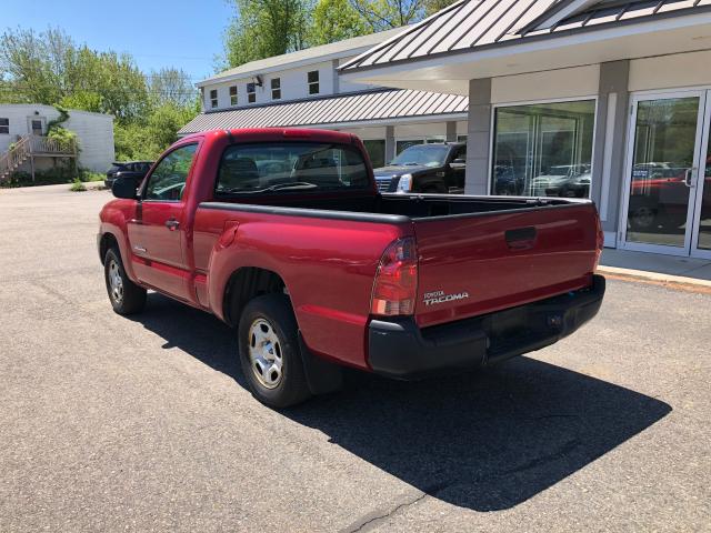 5TENX22N97Z324838 - 2007 TOYOTA TACOMA RED photo 4