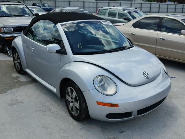 3VWRG31Y36M333854 - 2006 VOLKSWAGEN NEW BEETLE ვერცხლისფერი ფოტო 1