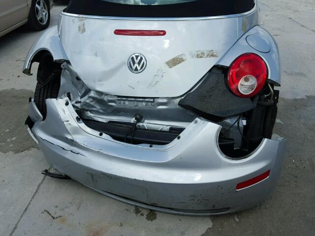 3VWRG31Y36M333854 - 2006 VOLKSWAGEN NEW BEETLE ვერცხლისფერი ფოტო 10