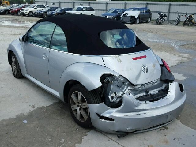 3VWRG31Y36M333854 - 2006 VOLKSWAGEN NEW BEETLE ვერცხლისფერი ფოტო 3