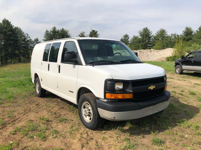 1GCGG25VX51149138 - 2005 CHEVROLET EXPRESS G2 WHITE photo 1