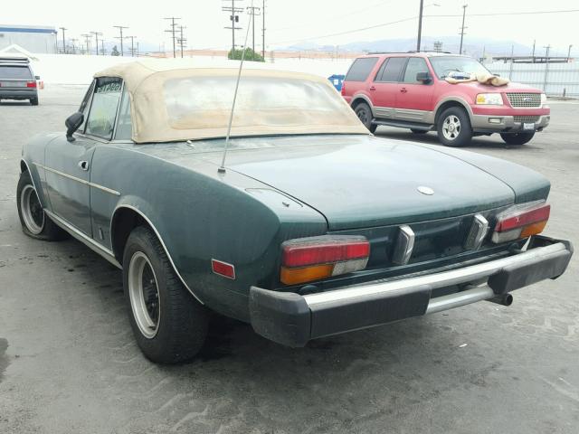 124CS000171477 - 1980 FIAT SPIDER GREEN photo 3