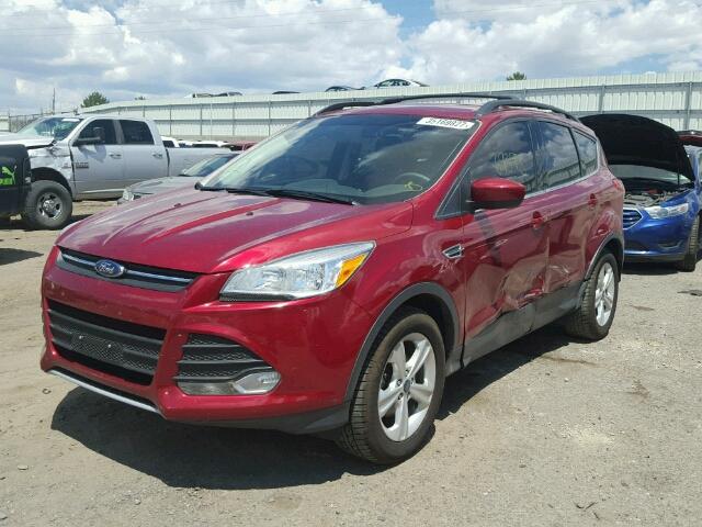 1FMCU0GX3DUD80594 - 2013 FORD ESCAPE SE RED photo 2