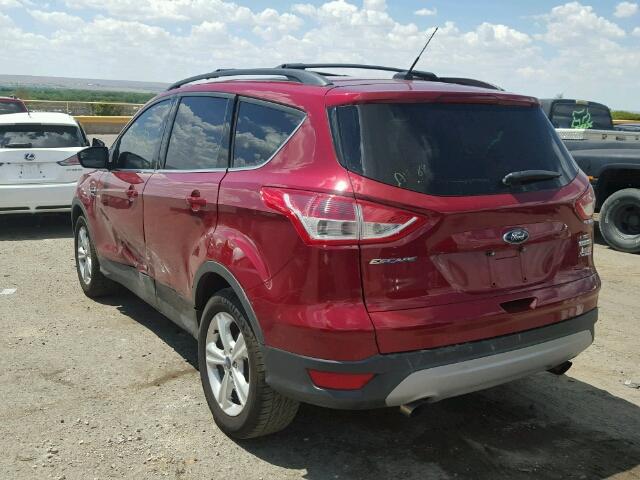 1FMCU0GX3DUD80594 - 2013 FORD ESCAPE SE RED photo 3