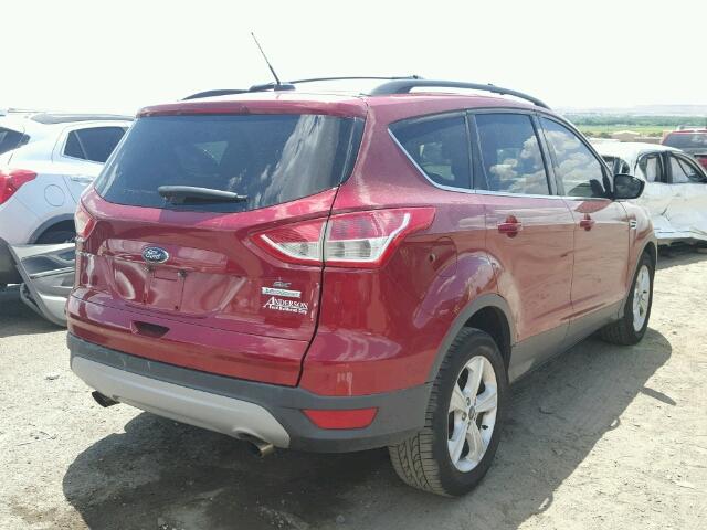 1FMCU0GX3DUD80594 - 2013 FORD ESCAPE SE RED photo 4