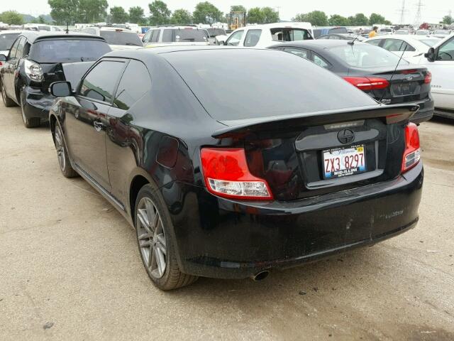 JTKJF5C70D3047437 - 2013 TOYOTA SCION TC 黑色 照片 3