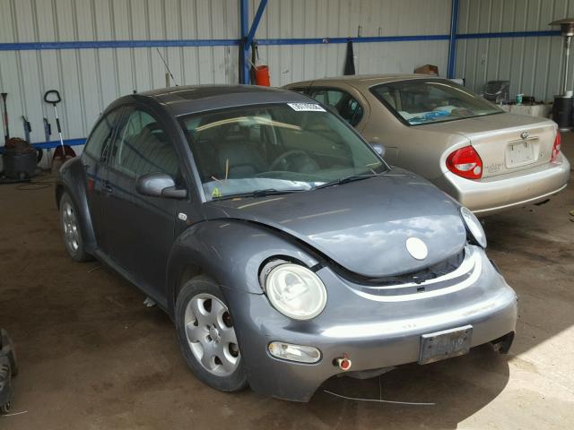 3VWCB21C72M438829 - 2002 VOLKSWAGEN NEW BEETLE 灰色 照片 1