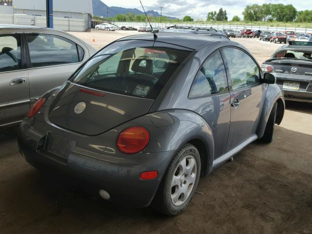 3VWCB21C72M438829 - 2002 VOLKSWAGEN NEW BEETLE 灰色 照片 4