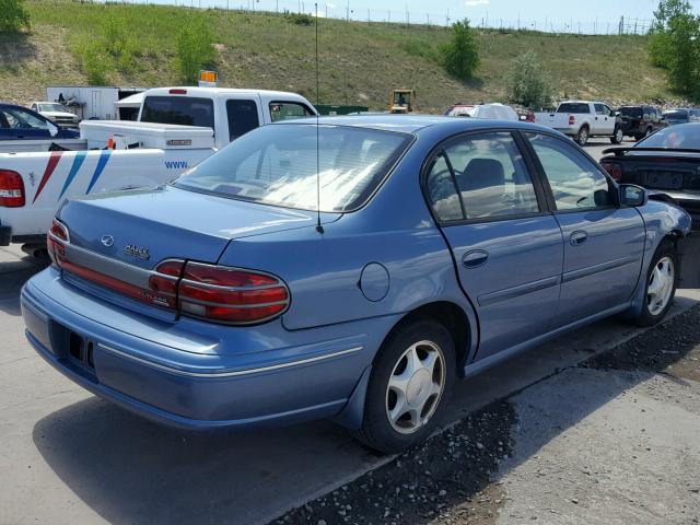 1G3NG52M1X6311975 - 1999 OLDSMOBILE CUTLASS GL BLUE photo 4