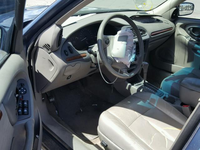 1G3NG52M1X6311975 - 1999 OLDSMOBILE CUTLASS GL BLUE photo 9