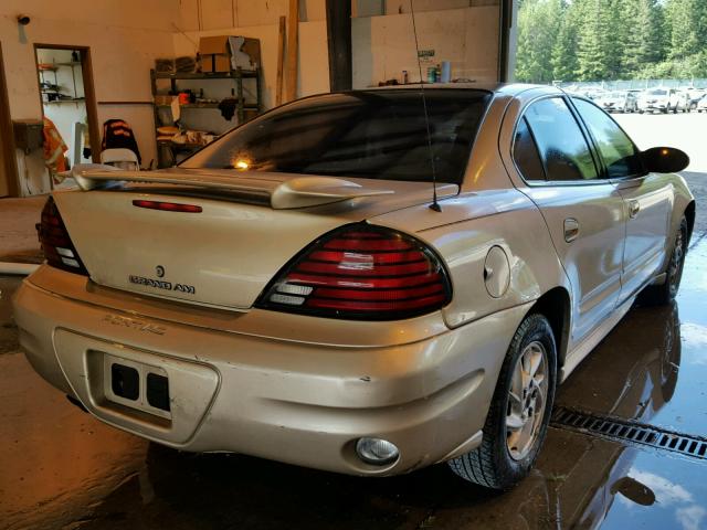 1G2NF52E44C210667 - 2004 PONTIAC GRAND AM S 金色 照片 4