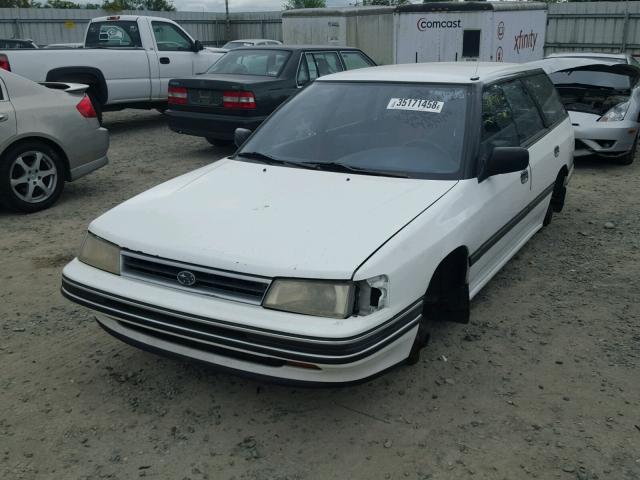 JF2BJ63C0MG903357 - 1991 SUBARU LEGACY L WHITE photo 2