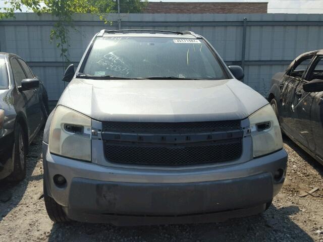 2CNDL63FX56146492 - 2005 CHEVROLET EQUINOX LT GRAY photo 9