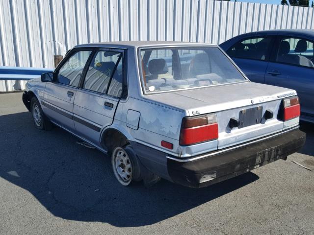 JT2AE83E7H3428579 - 1987 TOYOTA COROLLA LE SILVER photo 3