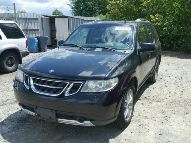 5S3ET13M982800596 - 2008 SAAB 9-7X 5.3I BLACK photo 2