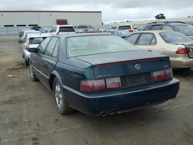 1G6KY5297VU801506 - 1997 CADILLAC SEVILLE ST GREEN photo 3