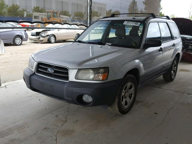 JF1SG636X4H729496 - 2004 SUBARU FORESTER 2 ნაცრისფერი ფოტო 2
