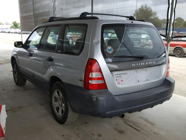 JF1SG636X4H729496 - 2004 SUBARU FORESTER 2 ნაცრისფერი ფოტო 3