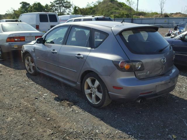 JM1BK144061449414 - 2006 MAZDA 3 HATCHBAC GRAY photo 3