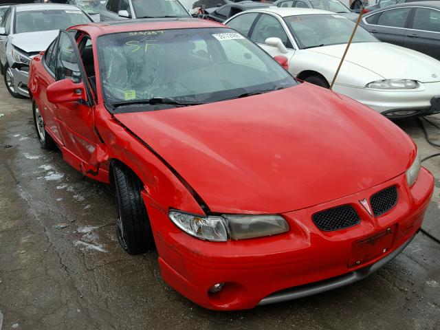 1G2WP52K2XF272370 - 1999 PONTIAC GRAND PRIX RED photo 1