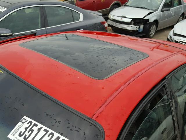 1G2WP52K2XF272370 - 1999 PONTIAC GRAND PRIX RED photo 9