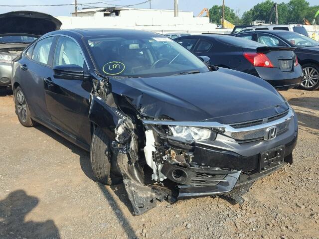 19XFC1F79GE214322 - 2016 HONDA CIVIC EXL BLACK photo 1