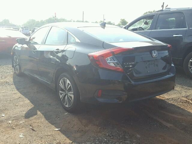 19XFC1F79GE214322 - 2016 HONDA CIVIC EXL BLACK photo 3