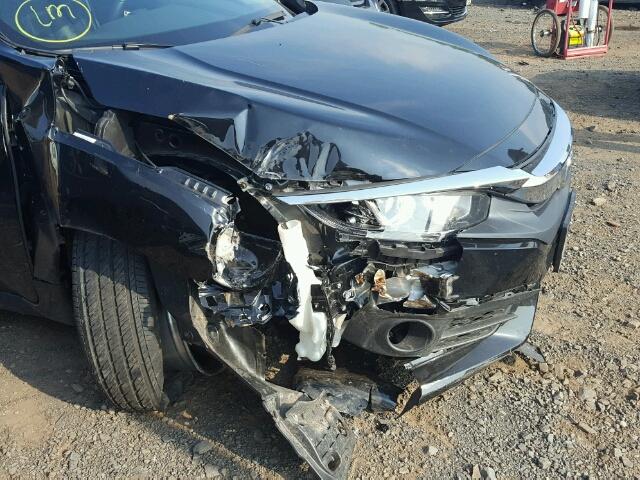 19XFC1F79GE214322 - 2016 HONDA CIVIC EXL BLACK photo 9