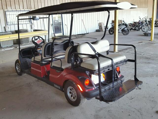 J0D005489 - 2017 YAMAHA GOLF CART RED photo 3