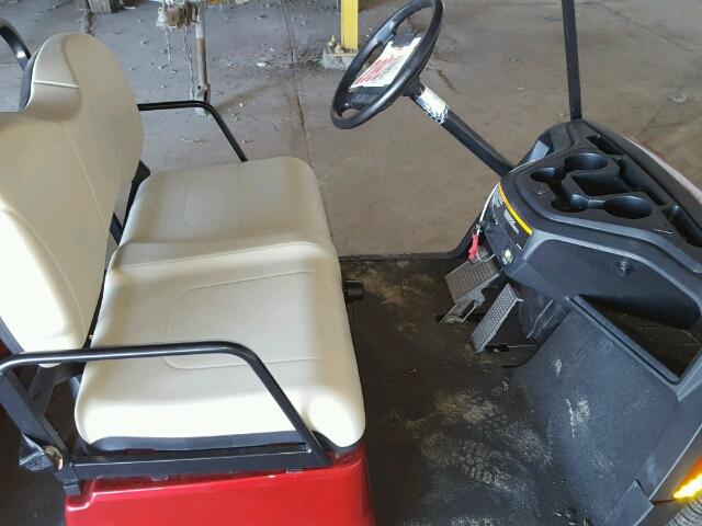 J0D005489 - 2017 YAMAHA GOLF CART RED photo 5