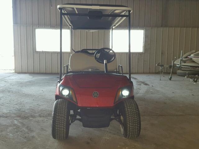 J0D005489 - 2017 YAMAHA GOLF CART RED photo 9