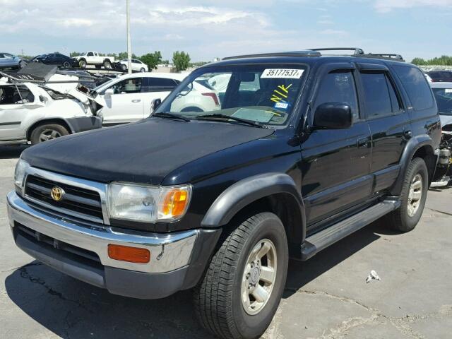 JT3GN87R3V0049790 - 1997 TOYOTA 4RUNNER LT BLACK photo 2