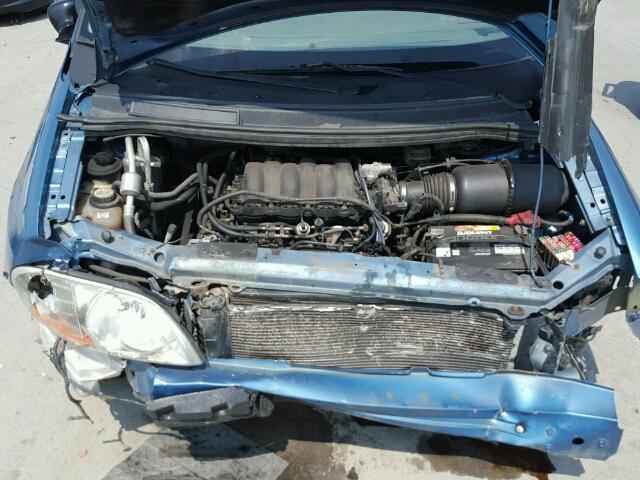 2FMDA53462BA78760 - 2002 FORD WINDSTAR S BLUE photo 7