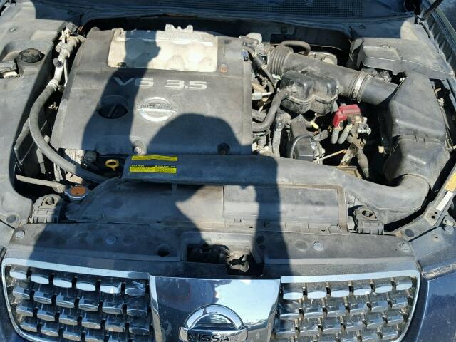 1N4BA41E85C837002 - 2005 NISSAN MAXIMA SE BLUE photo 7